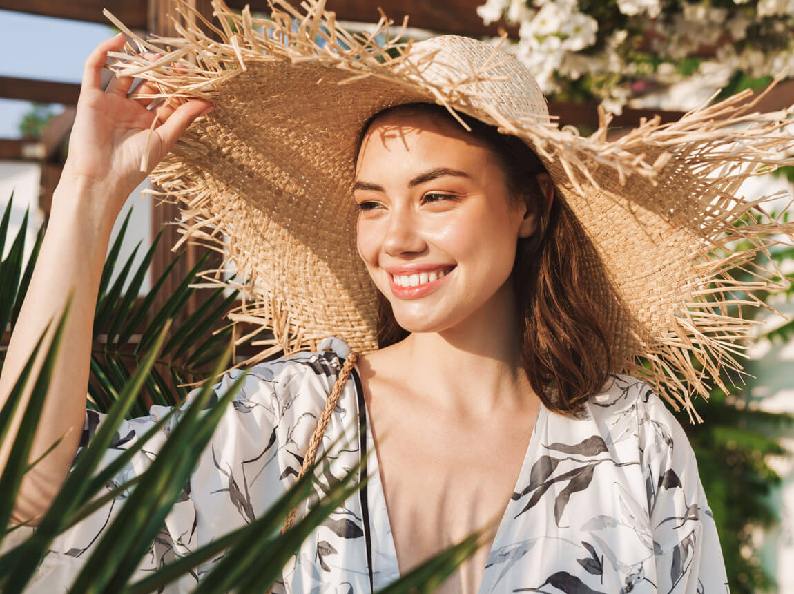 nő a napon - D-vitamin