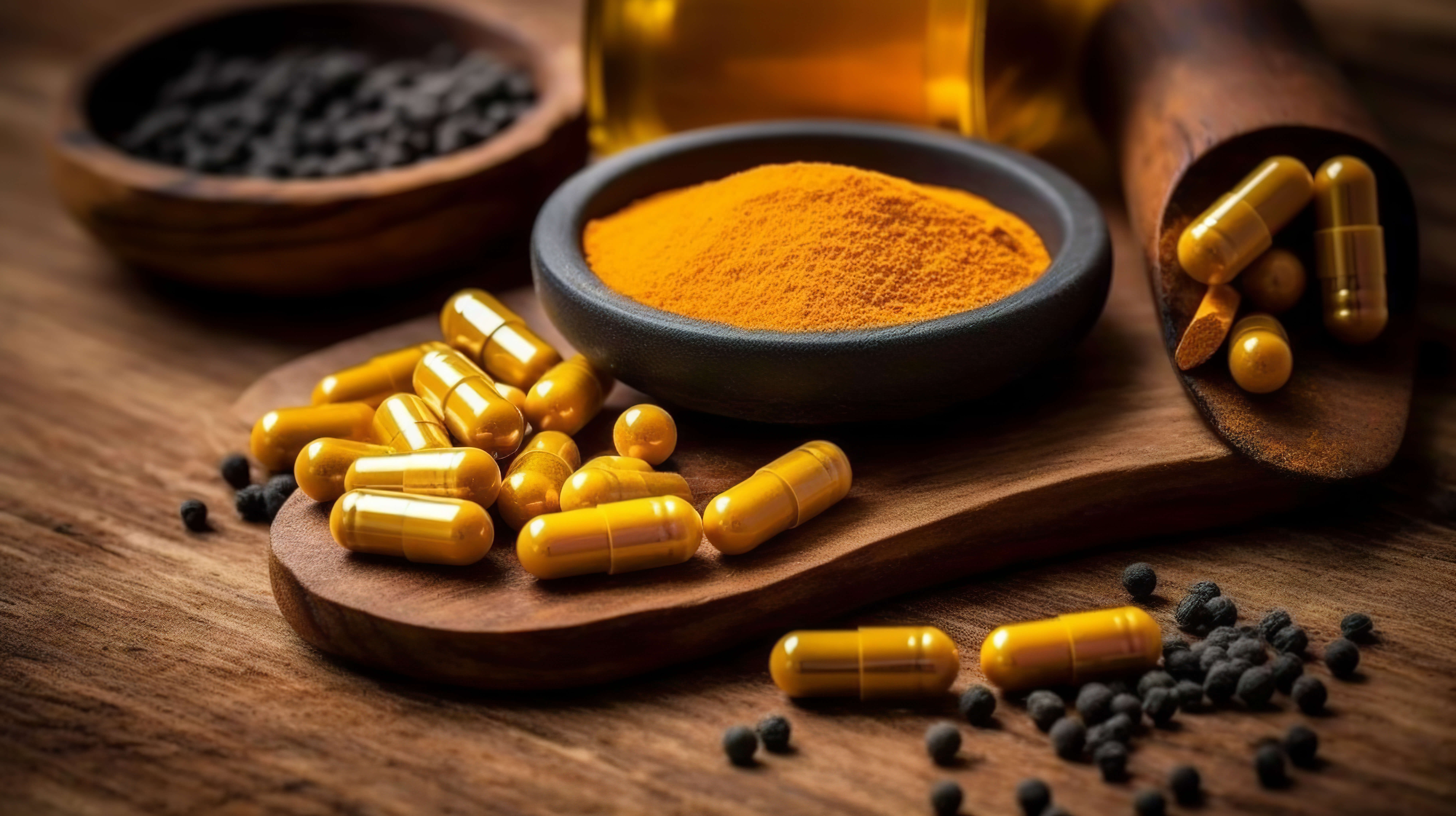 kurkuma és fekete bors 