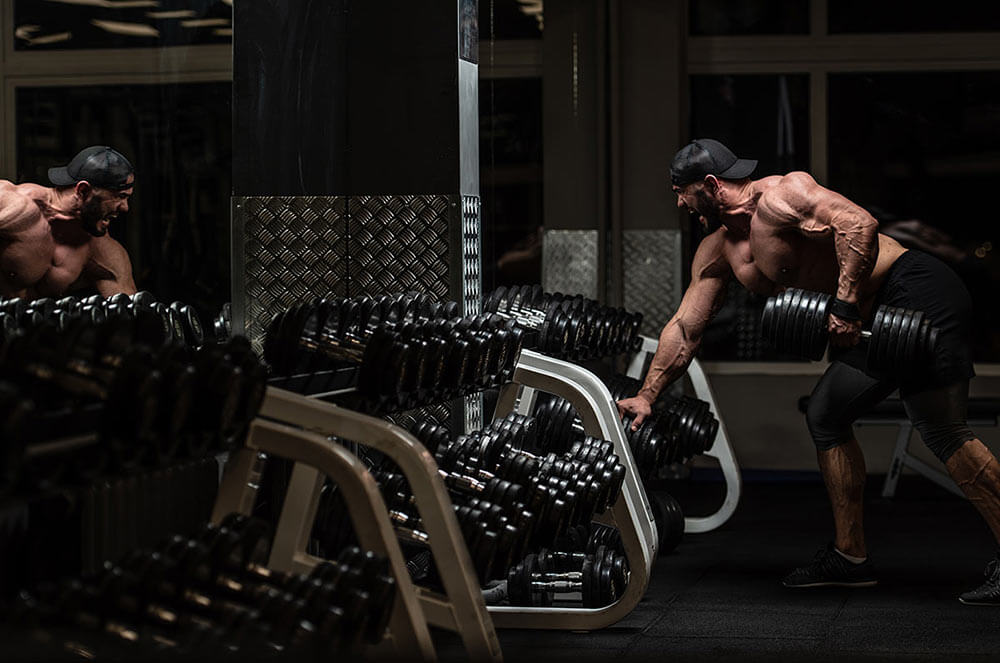 erősítő edzés este