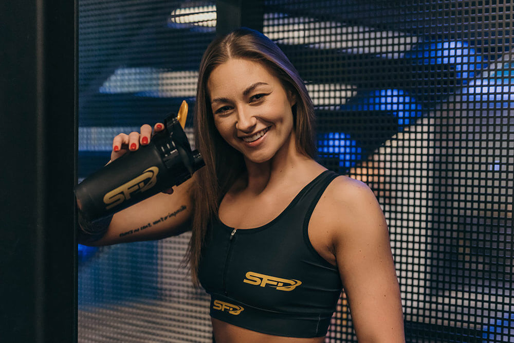 mosolygó nő - vitaminok