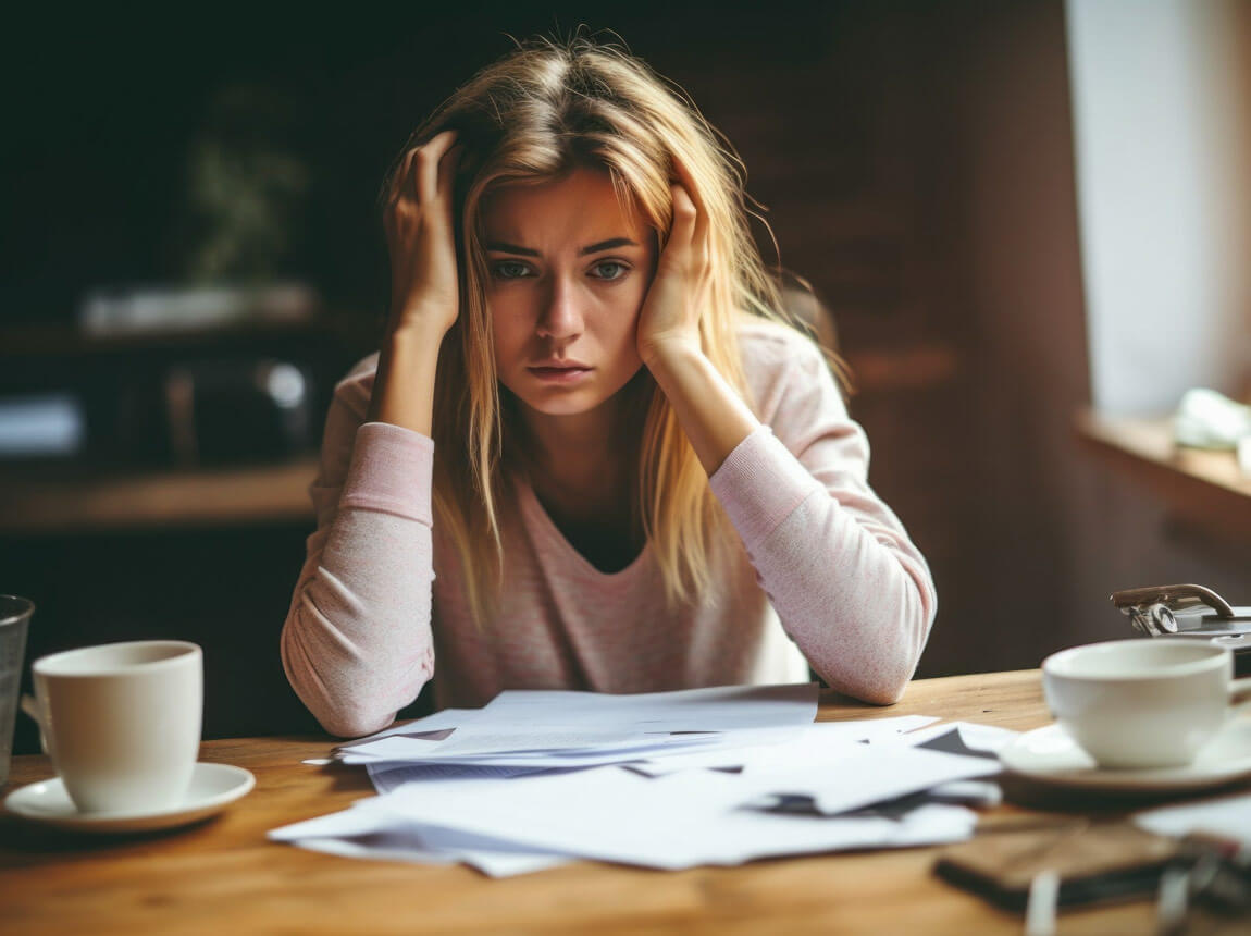 savasodás - fáradt nő 