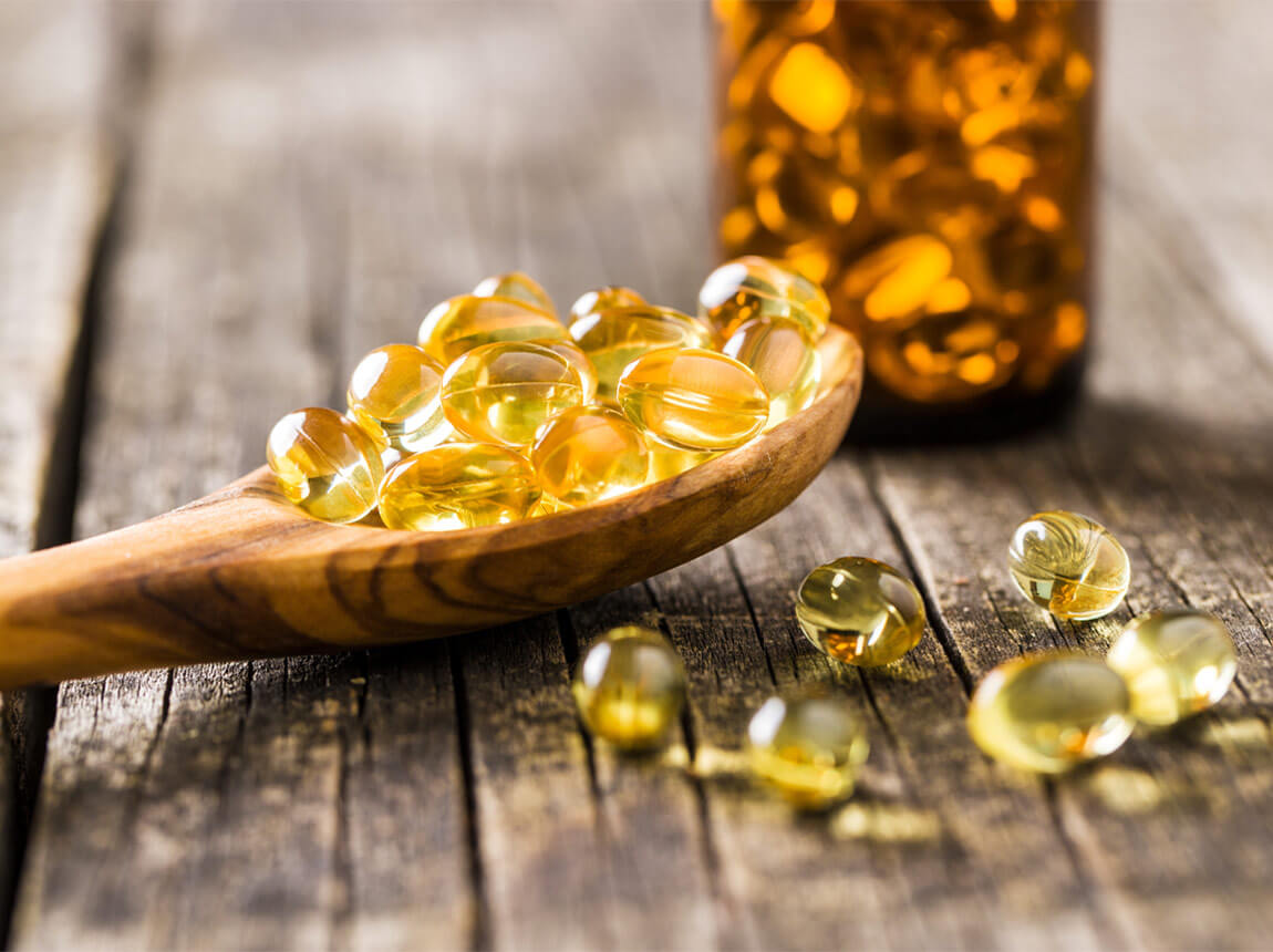 D-vitamin kapszulákban 