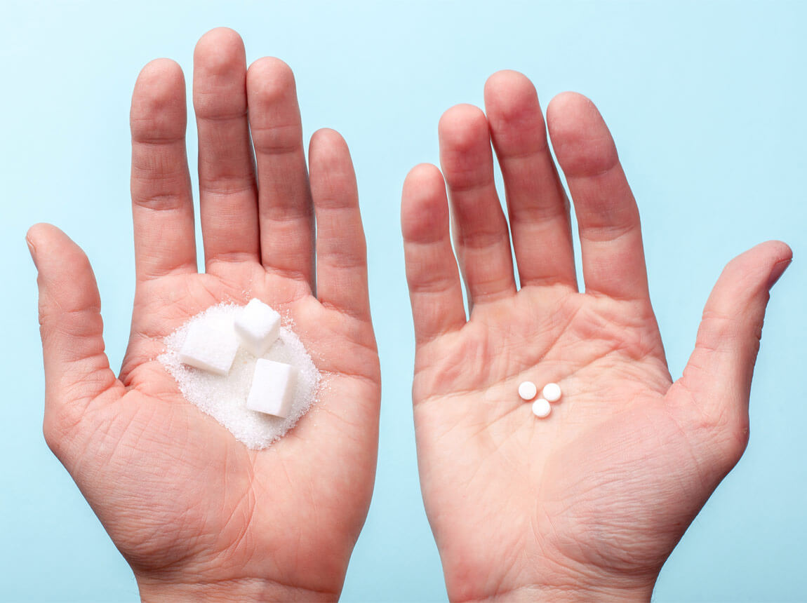 cukorhelyettesítők 