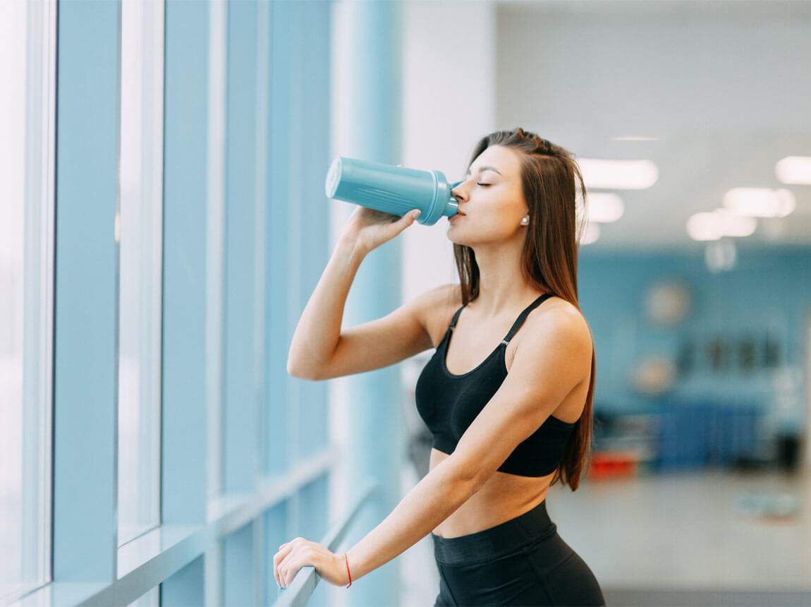 nő fehérje kiegészítéssel 