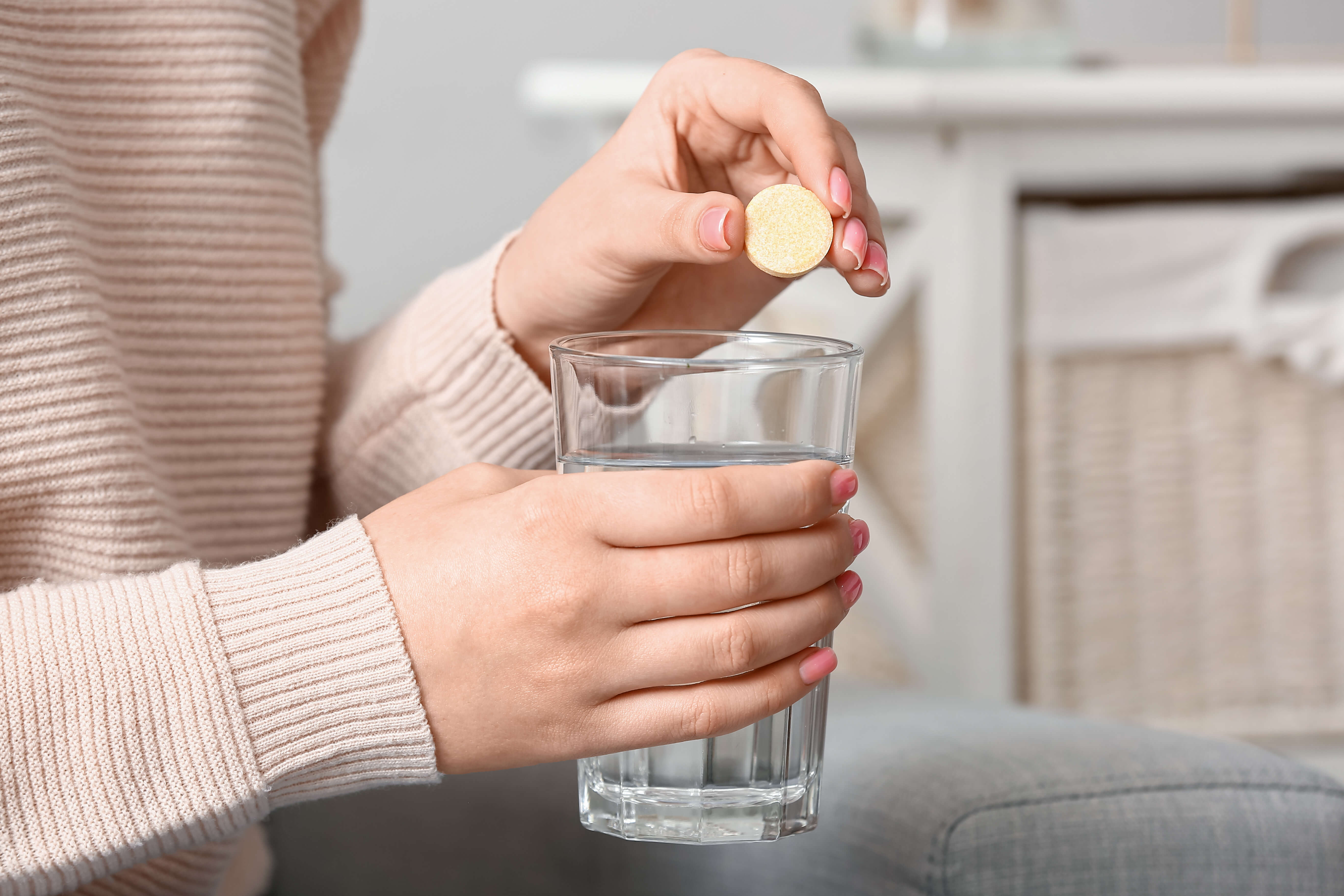 női - elektrolitok pezsgőtablettákban 