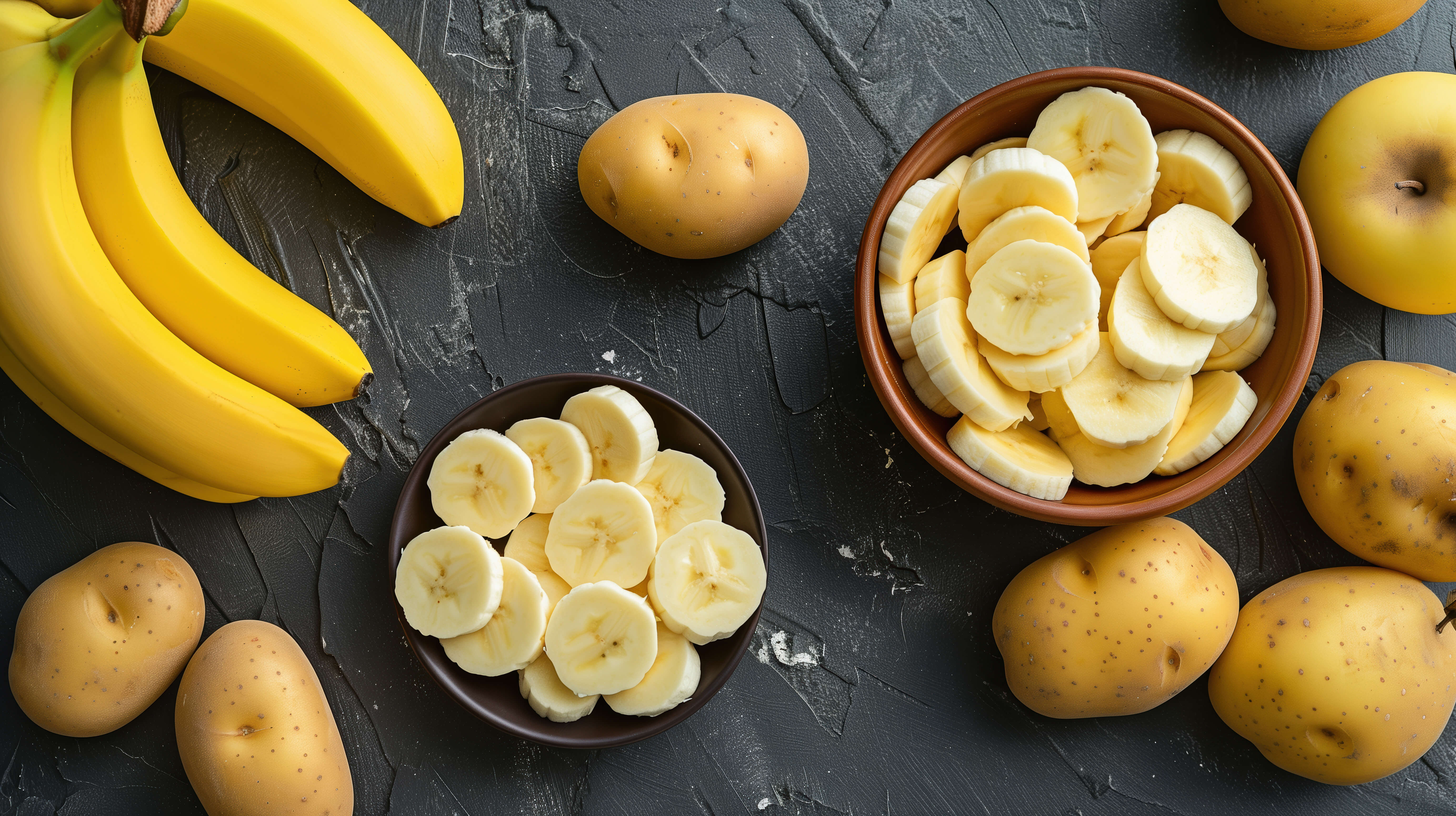 banán és burgonya - kalium 