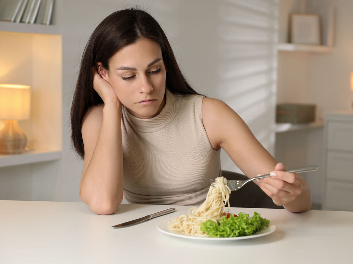 fehérjehiány - fáradt nő