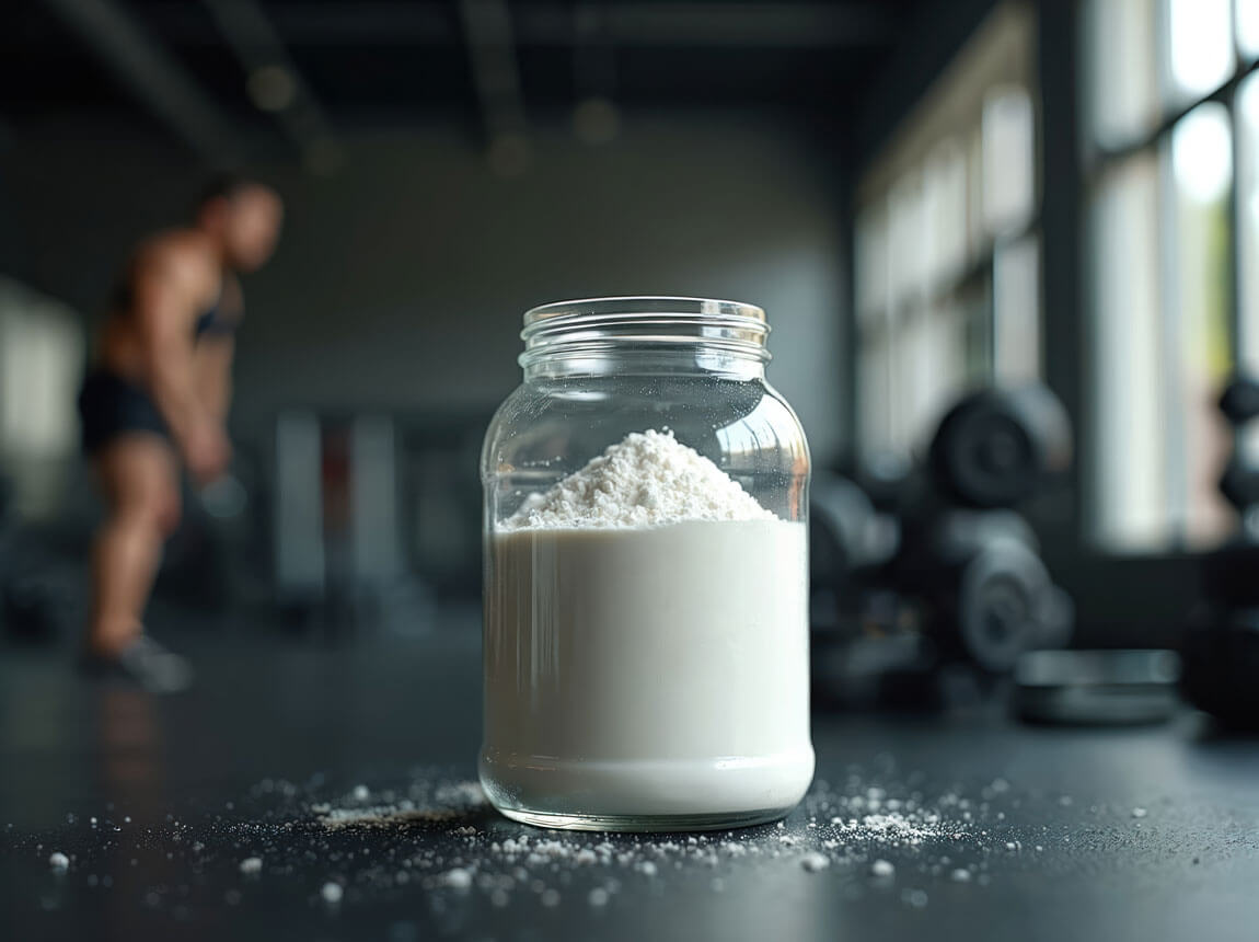 kreatin por - erőnléti edzés