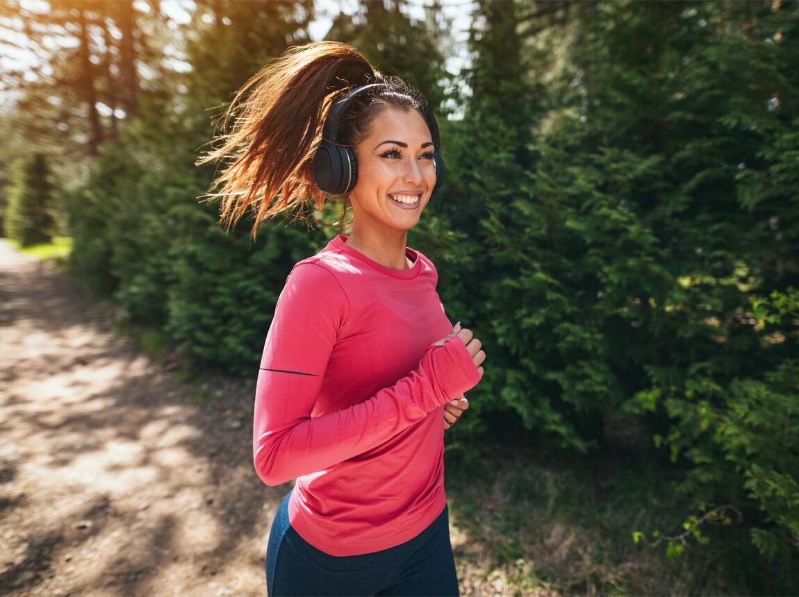 aktív nő, futás, fogyás 