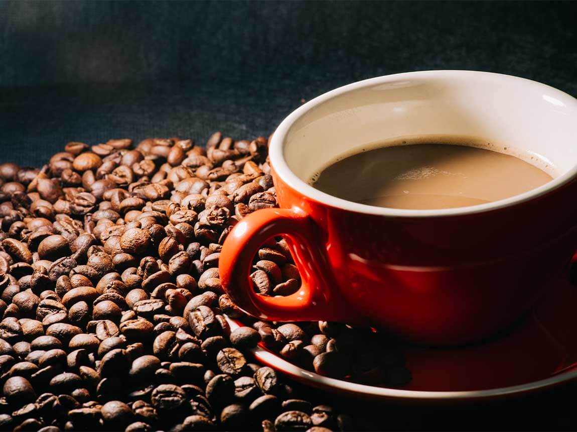 a koffein az italokban