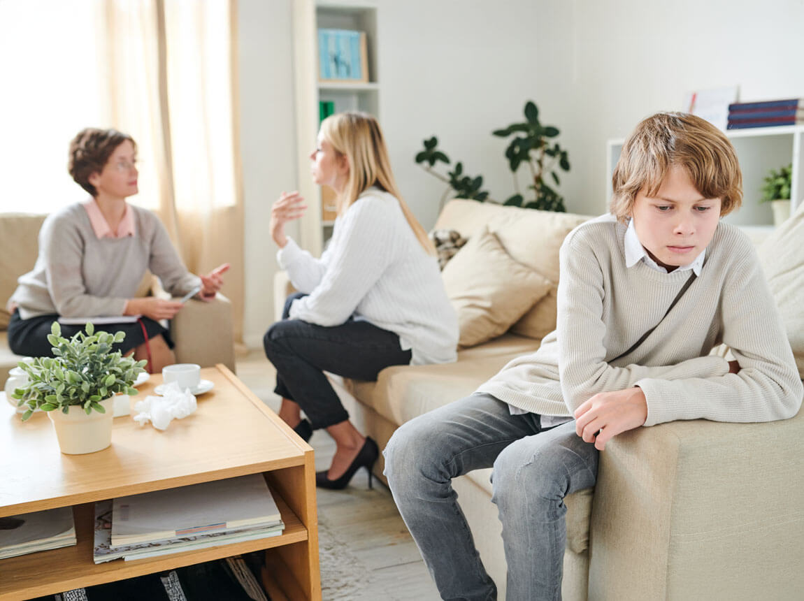 anya és fia – beszélgetés a pszichológussal