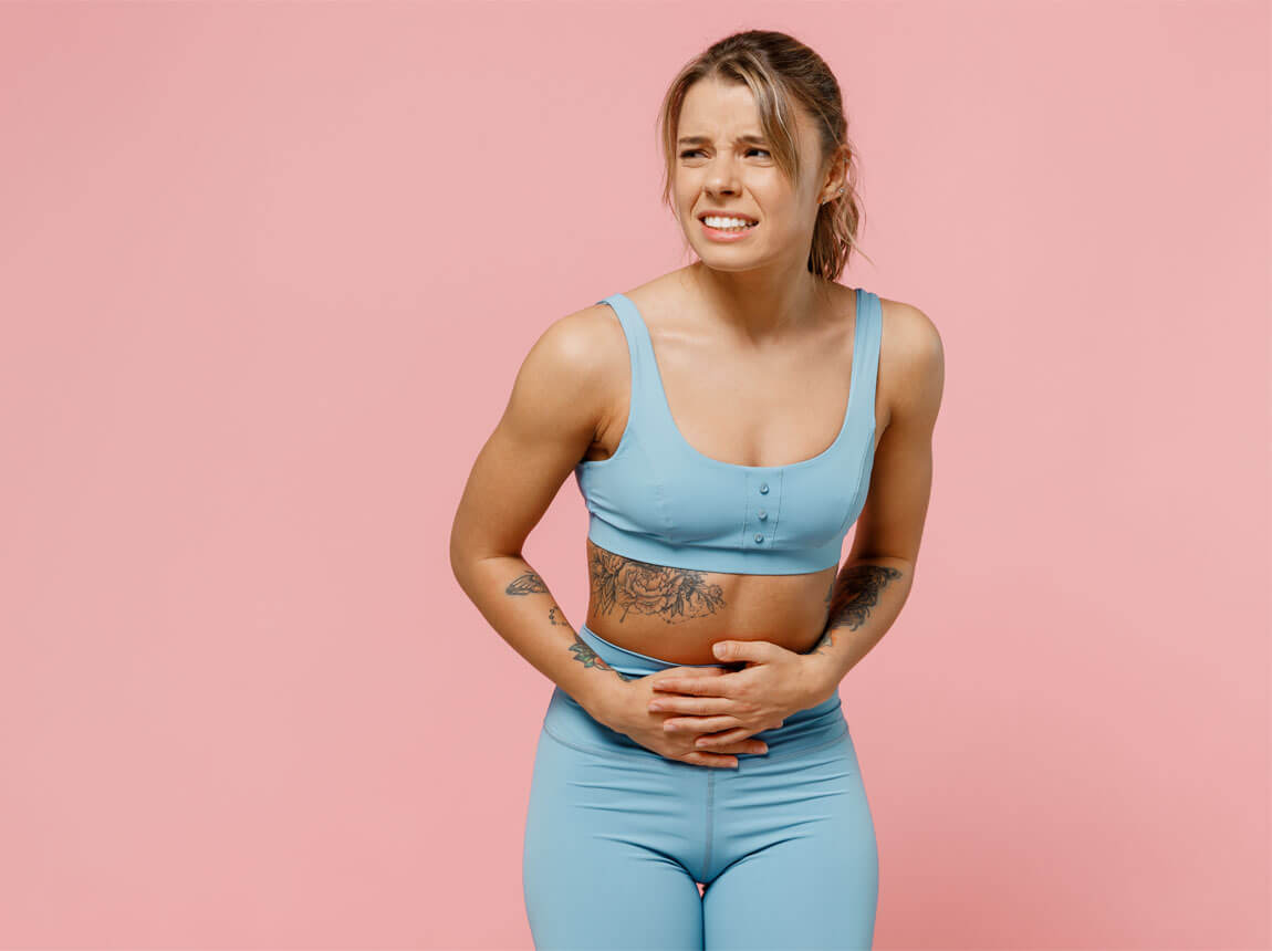 nő - hasi fájdalom, irritábilis bél szindróma  