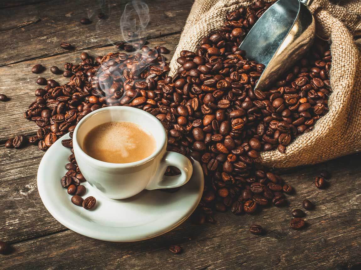 a koffein az italokban &ndash; k&aacute;v&eacute;