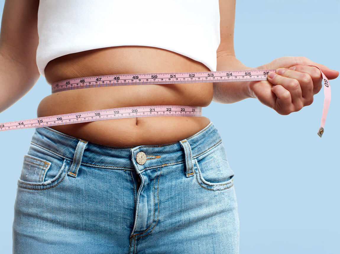 nő, hasi zs&iacute;r, fogy&aacute;s  