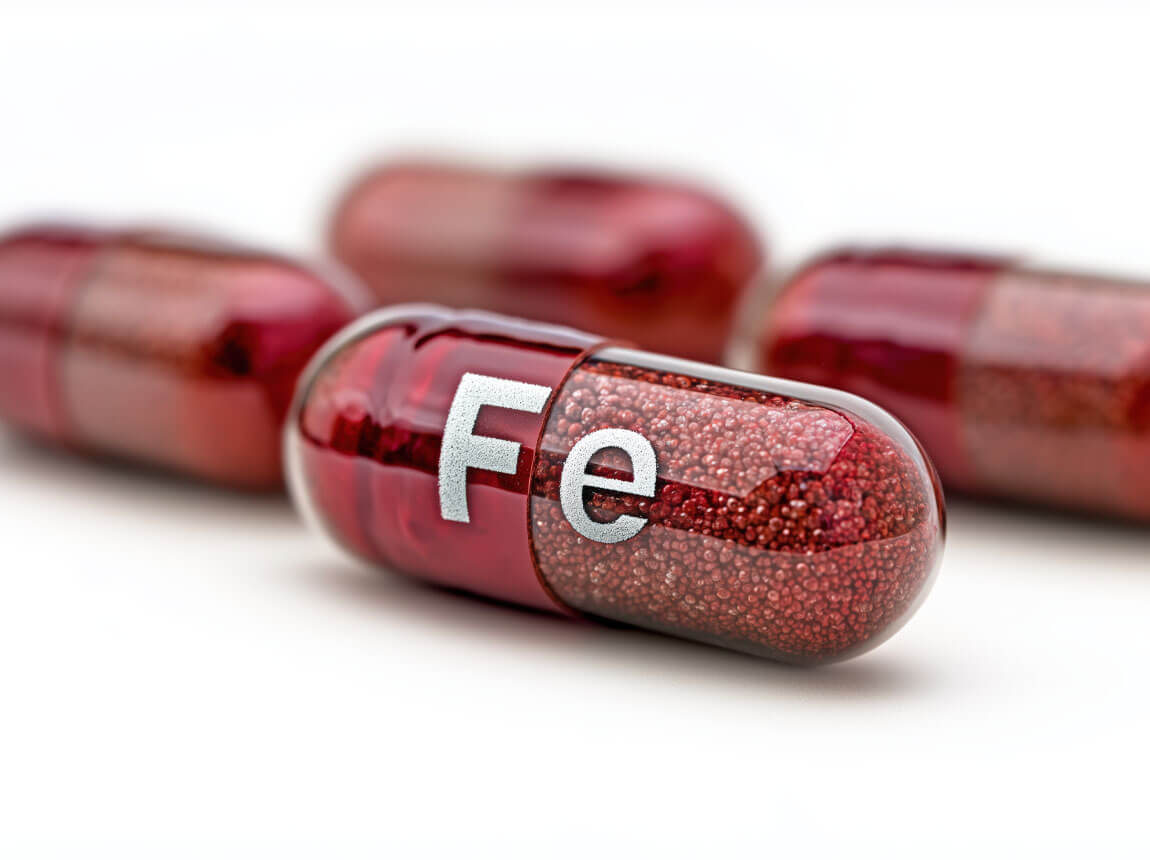 nő - fejfájás, vashiány