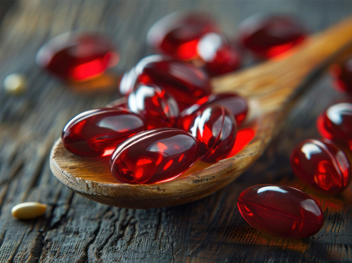 krillolaj kapszulában 