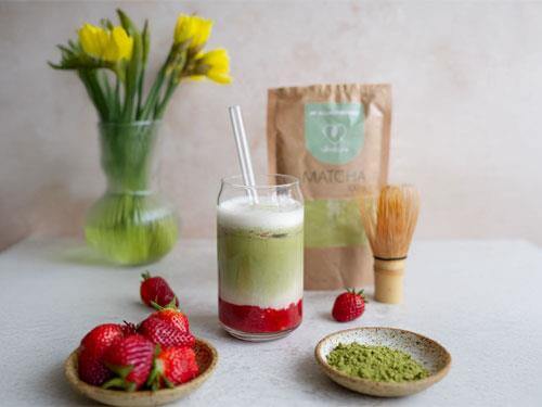Recept epres ICE MATCHA LATTE-hoz