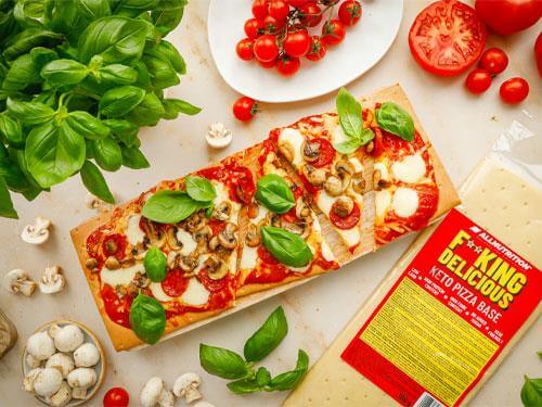 Recept keto pizzához