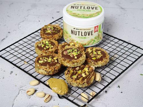 Recept pisztáciakrémes zabpehelyes süteményhez