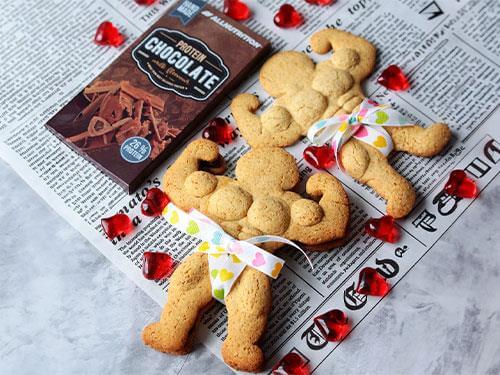 Recept krémes csokoládé töltelékkel töltött vajas kekszhez