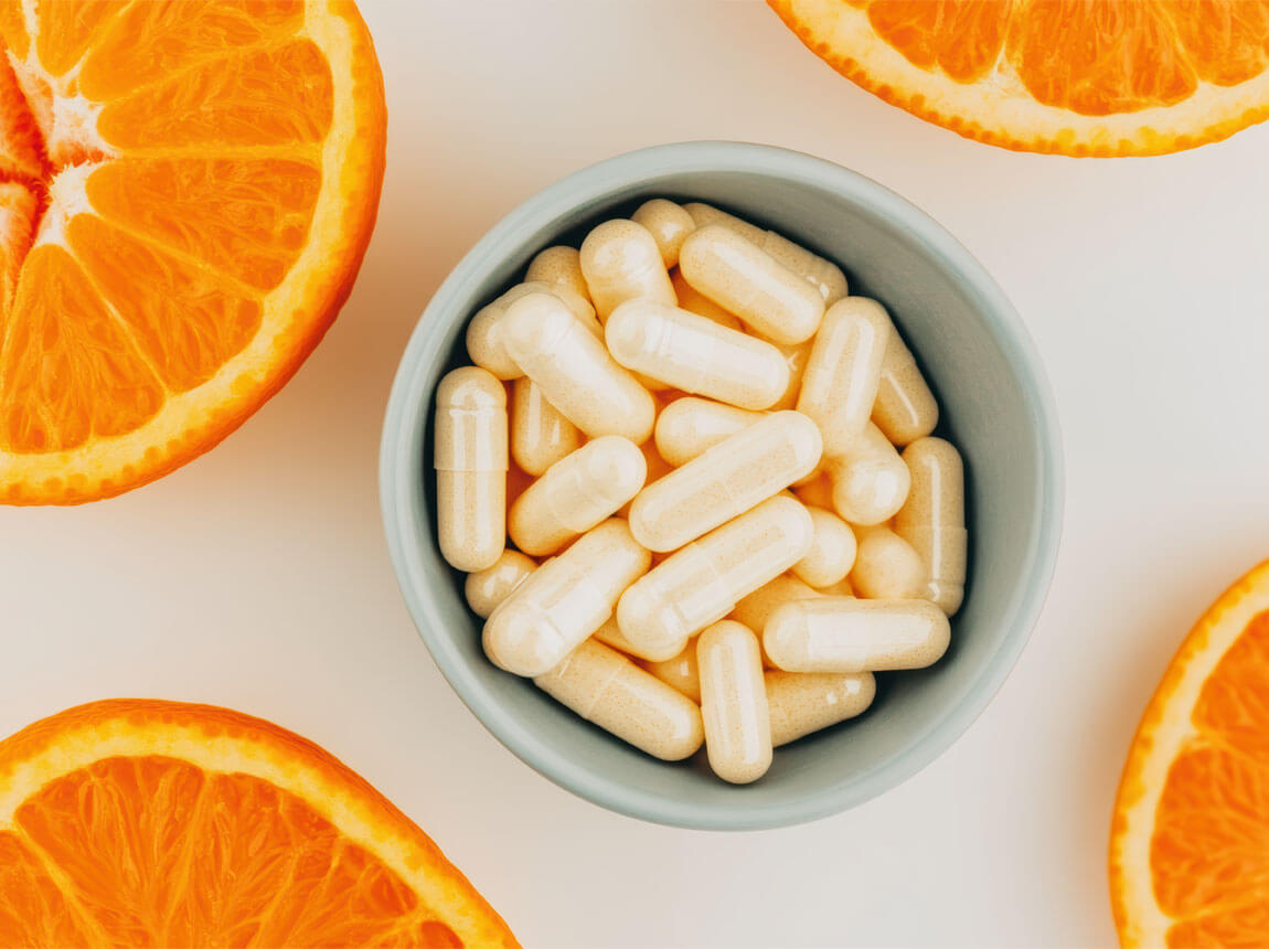 C-vitamin kapszulákban 