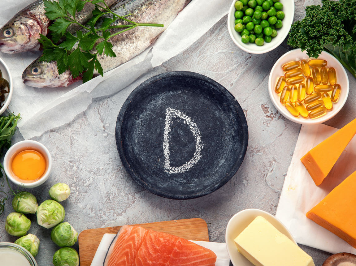 vitamin D-ben Gazdag élelmiszerek