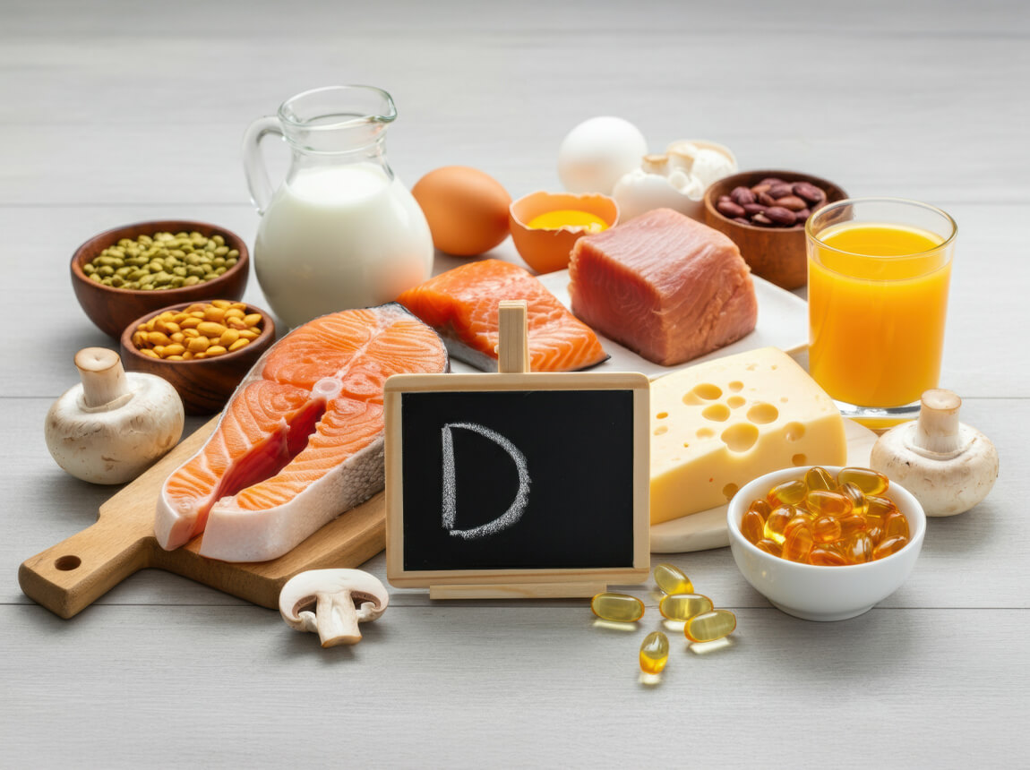 D-vitaminban Gazdag élelmiszerek
