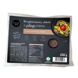 Gluténmentes teljes kiőrlésű kenyér chia maggal