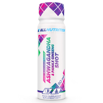 ALLNUTRITION 24 x Ashwagandha & Panax Ginseng Shot 80ml