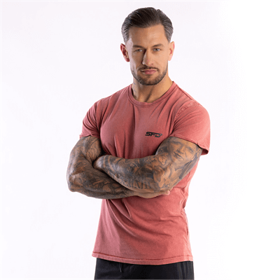 SFD WEAR FÉRFI T-SHIRT Rubbed Red