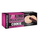 6 x Fitking Cookie Peanut Butter Raspberry Jelly 128g ()