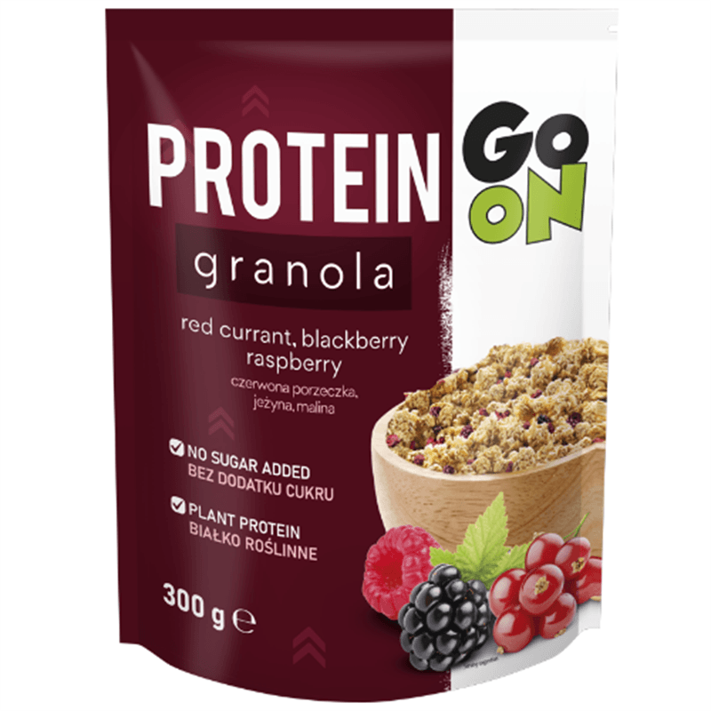 Sante GO ON GRANOLA PROTEINNEL ÉS GYÜMÖLCSÖKKEL