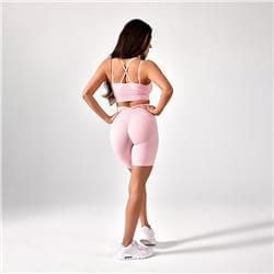 Push Up rövidnadrág V Back Soft Pink