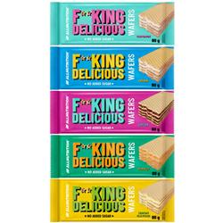 5 x Fitking Delicious Wafers 80g