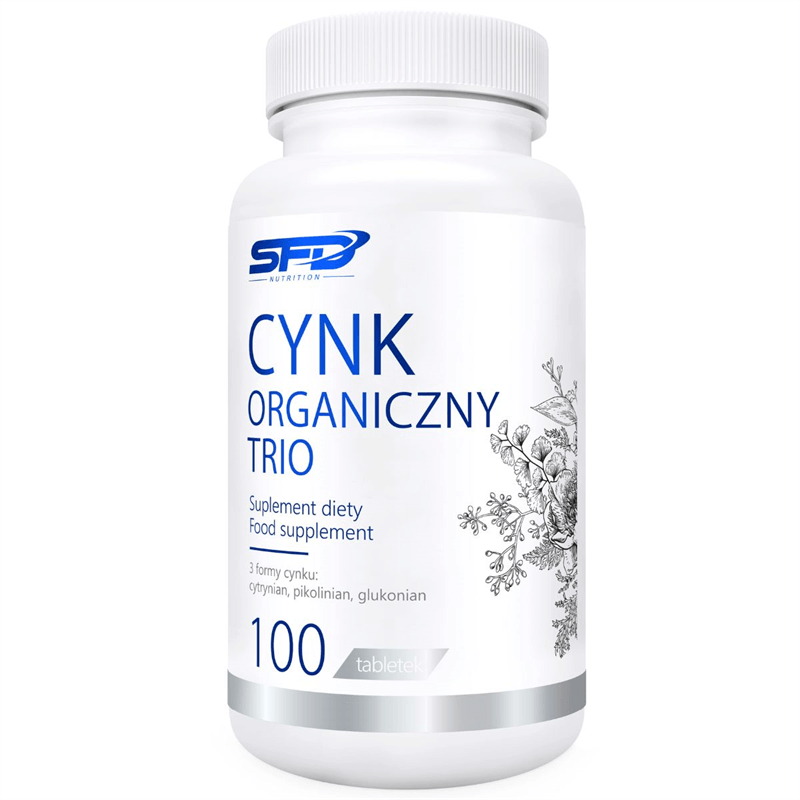 SFD NUTRITION Szerves Cink Trio