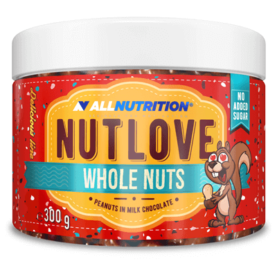 ALLNUTRITION Nutlove Wholenuts - Peanuts In Milk Chocolate