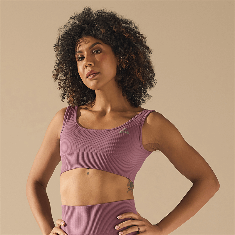 Allwear VARRÁSMENTES SPORT TOP DUSTY ROSE