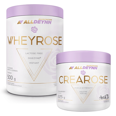 ALLDEYNN WHEYROSE 500g + CREAROSE 225g