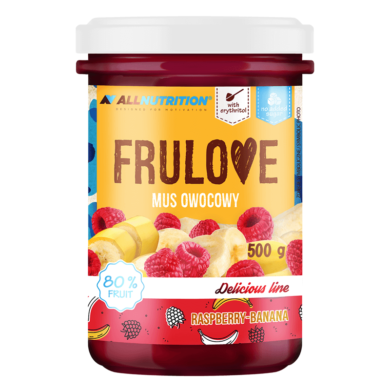 ALLNUTRITION FRULOVE GYÜMÖLCSHAB MÁLNA ÉS BANÁN