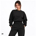 Bluza Damska Cozy Club Black (1 szt.)