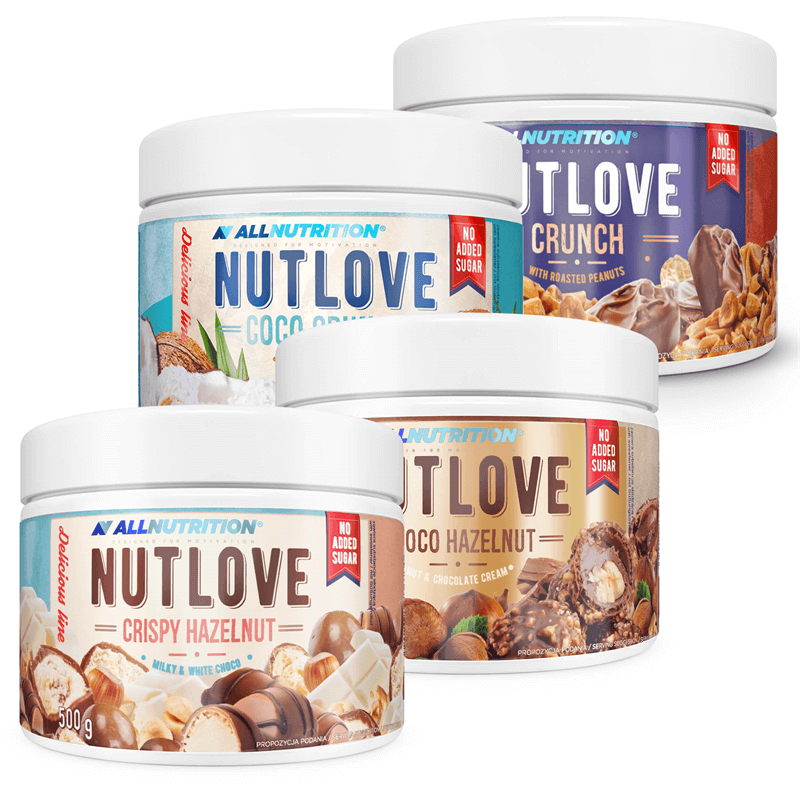 ALLNUTRITION 4x Nutlove 500g