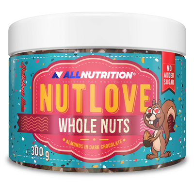 ALLNUTRITION Nutlove Wholenuts - Migdały W Ciemnej Czekoladzie