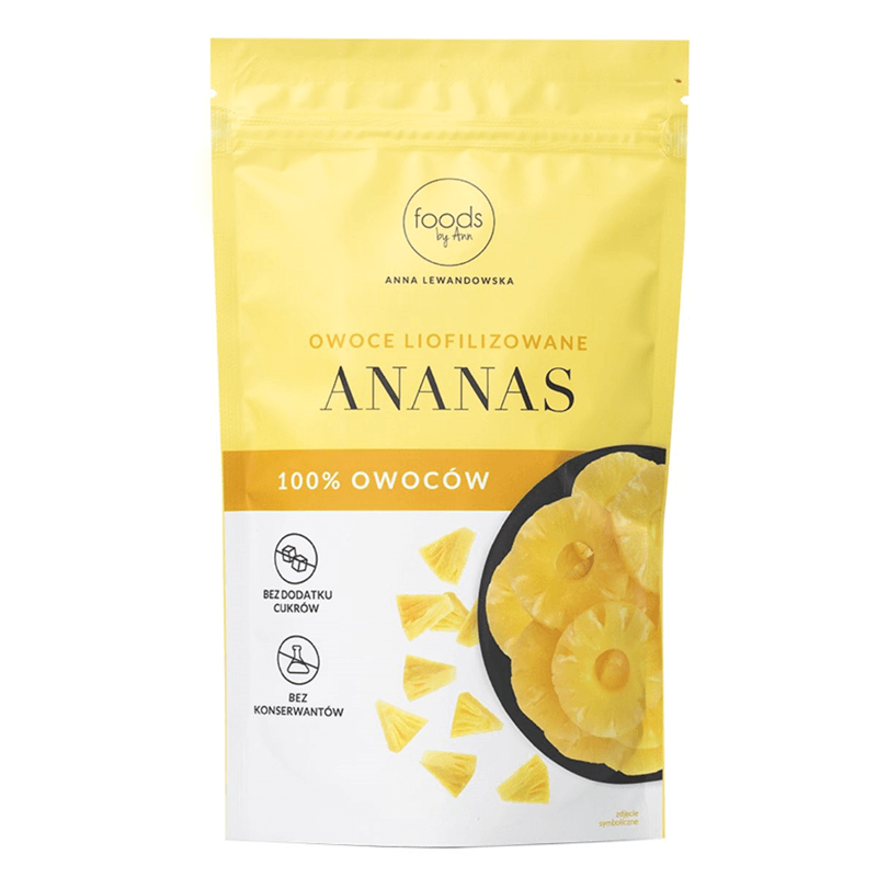 Foods By Ann LIOFILIZÁLT GYÜMÖLCSÖK – ANANÁSZ