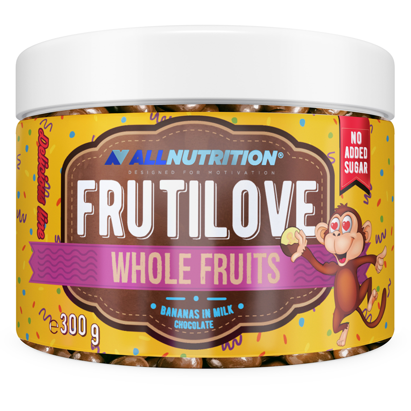 ALLNUTRITION FRUTILOVE Whole Fruits - Banany W Mlecznej Czekoladzie