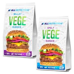 Vegán burger – köles/tönkölybúza