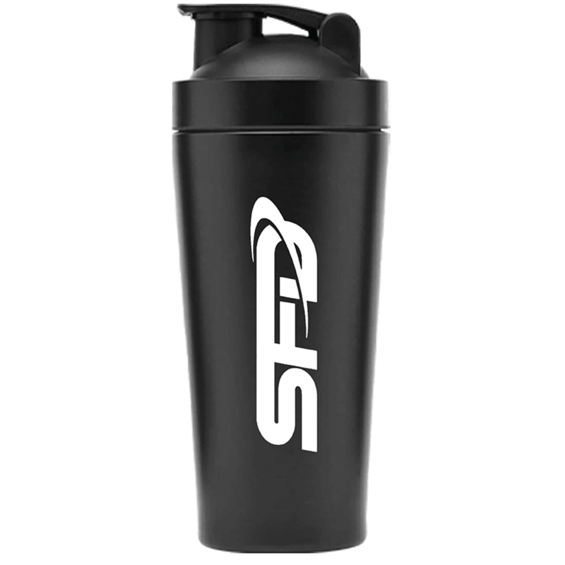 SFD NUTRITION Rozsdamentes shaker fekete