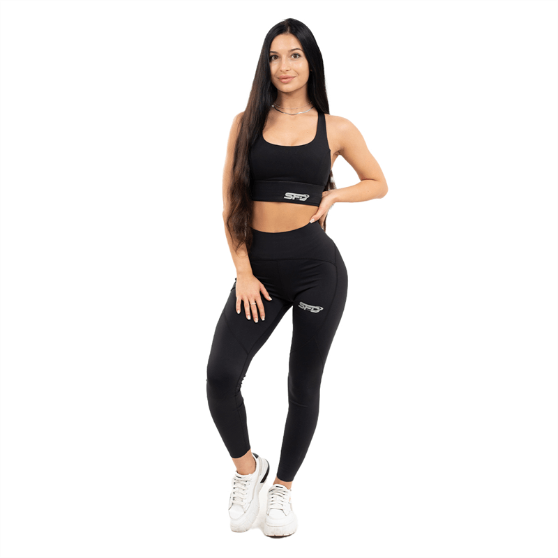 SFD WEAR LEGGINGS Smooth High Black