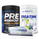 Creatine 500g + Vitaminall Sport 60 kaps + Pre Workout 600g ()