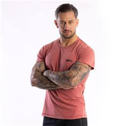 FÉRFI T-SHIRT Rubbed Red