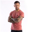 Męski T-SHIRT Rubbed Red (1szt)